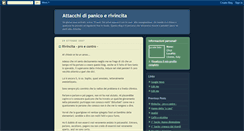 Desktop Screenshot of ilpaniconeimieipensieri.blogspot.com