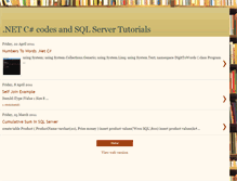 Tablet Screenshot of littledotnetcodes.blogspot.com