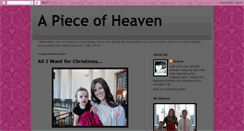 Desktop Screenshot of jennspieceofheaven.blogspot.com