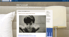 Desktop Screenshot of blogdowillferreira.blogspot.com