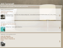 Tablet Screenshot of blogdowillferreira.blogspot.com