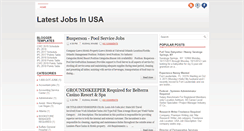 Desktop Screenshot of latestjobsinamerica.blogspot.com