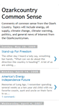 Mobile Screenshot of ozarkcommonsense.blogspot.com