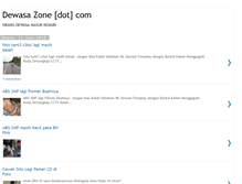 Tablet Screenshot of dewasazone.blogspot.com