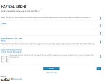 Tablet Screenshot of hafizalardhi.blogspot.com