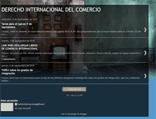 Tablet Screenshot of derechointernacionaldelcomerciouvm.blogspot.com