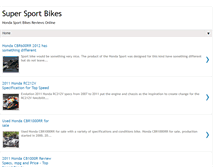 Tablet Screenshot of cbrhondasports.blogspot.com