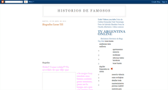 Desktop Screenshot of historiosdefamosos.blogspot.com