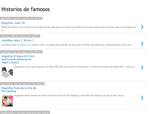 Tablet Screenshot of historiosdefamosos.blogspot.com