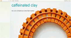 Desktop Screenshot of caffeinatedclay.blogspot.com