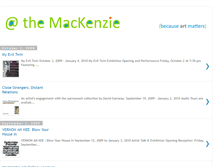 Tablet Screenshot of mackenzieartgallery.blogspot.com