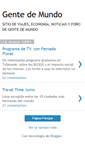 Mobile Screenshot of gentedemundo.blogspot.com