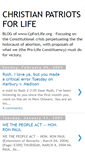 Mobile Screenshot of cpforlife.blogspot.com