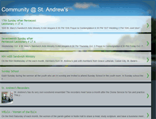 Tablet Screenshot of commstandrews.blogspot.com