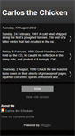 Mobile Screenshot of carlosthechicken.blogspot.com