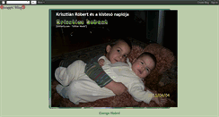 Desktop Screenshot of krisztianrobert.blogspot.com