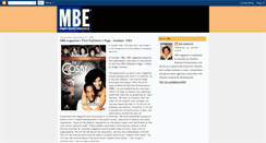 Desktop Screenshot of mbemagazine.blogspot.com