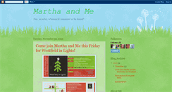 Desktop Screenshot of marthaandmewestfieldin.blogspot.com