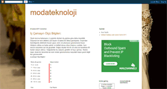 Desktop Screenshot of modateknoloji.blogspot.com