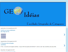 Tablet Screenshot of geoideias-fic.blogspot.com