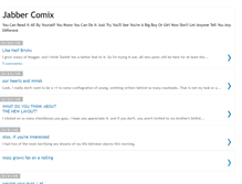 Tablet Screenshot of jabbercomix.blogspot.com