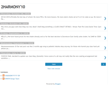Tablet Screenshot of harmony-xoxo.blogspot.com