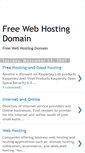 Mobile Screenshot of free-web-hosting-domain.blogspot.com