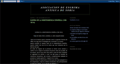 Desktop Screenshot of esgrimaantiguasoria.blogspot.com