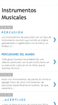 Mobile Screenshot of instrumentosmusicales1.blogspot.com
