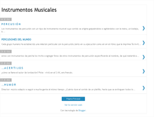 Tablet Screenshot of instrumentosmusicales1.blogspot.com