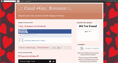 Desktop Screenshot of canalgayromance.blogspot.com