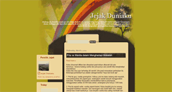 Desktop Screenshot of jejakduniaku.blogspot.com