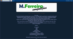 Desktop Screenshot of mferreiracompeticoes.blogspot.com