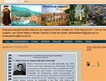 Tablet Screenshot of historiadejuazeiro.blogspot.com