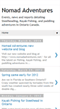 Mobile Screenshot of nomadadventurescanada.blogspot.com