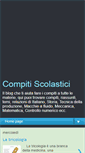 Mobile Screenshot of compiti-scolastici.blogspot.com