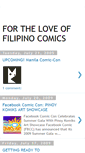 Mobile Screenshot of fortheloveoffilipinocomics.blogspot.com