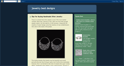 Desktop Screenshot of jewelrybestdesigns.blogspot.com