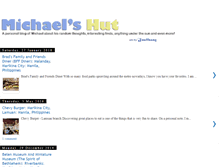 Tablet Screenshot of michaelshut.blogspot.com