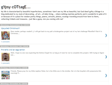 Tablet Screenshot of mygypsycottage.blogspot.com