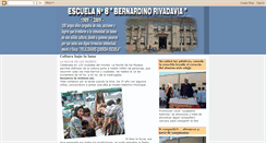 Desktop Screenshot of escuela-nro8.blogspot.com