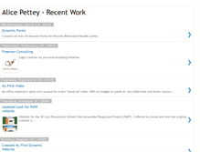Tablet Screenshot of alicepettey-recentwork.blogspot.com