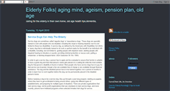 Desktop Screenshot of elderlyfolks.blogspot.com
