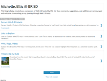 Tablet Screenshot of michelle-ellis.blogspot.com
