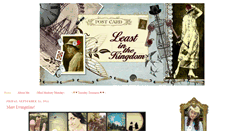 Desktop Screenshot of leastinthekingdom.blogspot.com