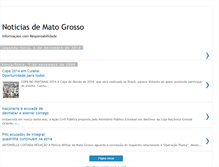 Tablet Screenshot of noticiasdematogrosso.blogspot.com