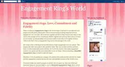 Desktop Screenshot of engagement-rings-world.blogspot.com
