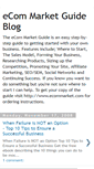 Mobile Screenshot of ecommarket.blogspot.com
