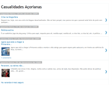 Tablet Screenshot of casualidadesacorianas.blogspot.com