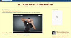 Desktop Screenshot of beawaremathiseverywhere.blogspot.com